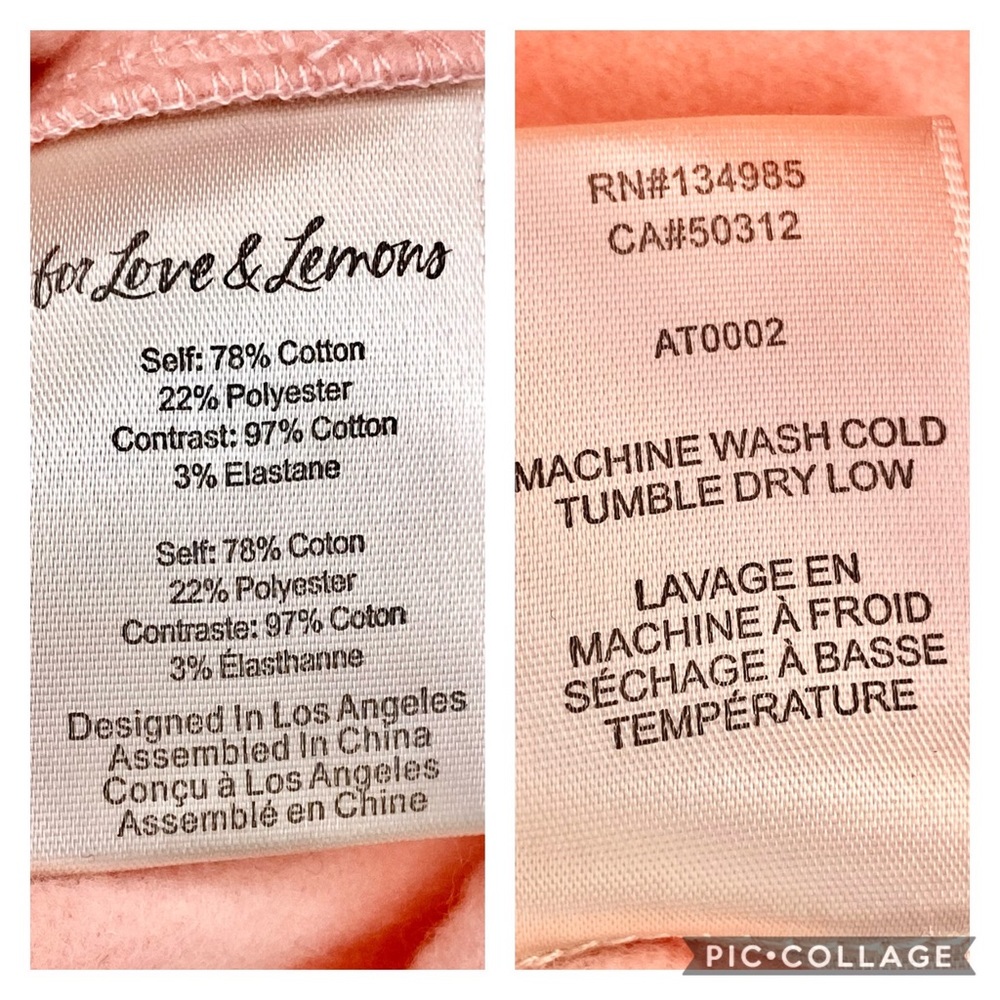 NWT For Love & Lemons Alex Daisy FL&L Oversized Sweatshirt - Picture 14 of 15